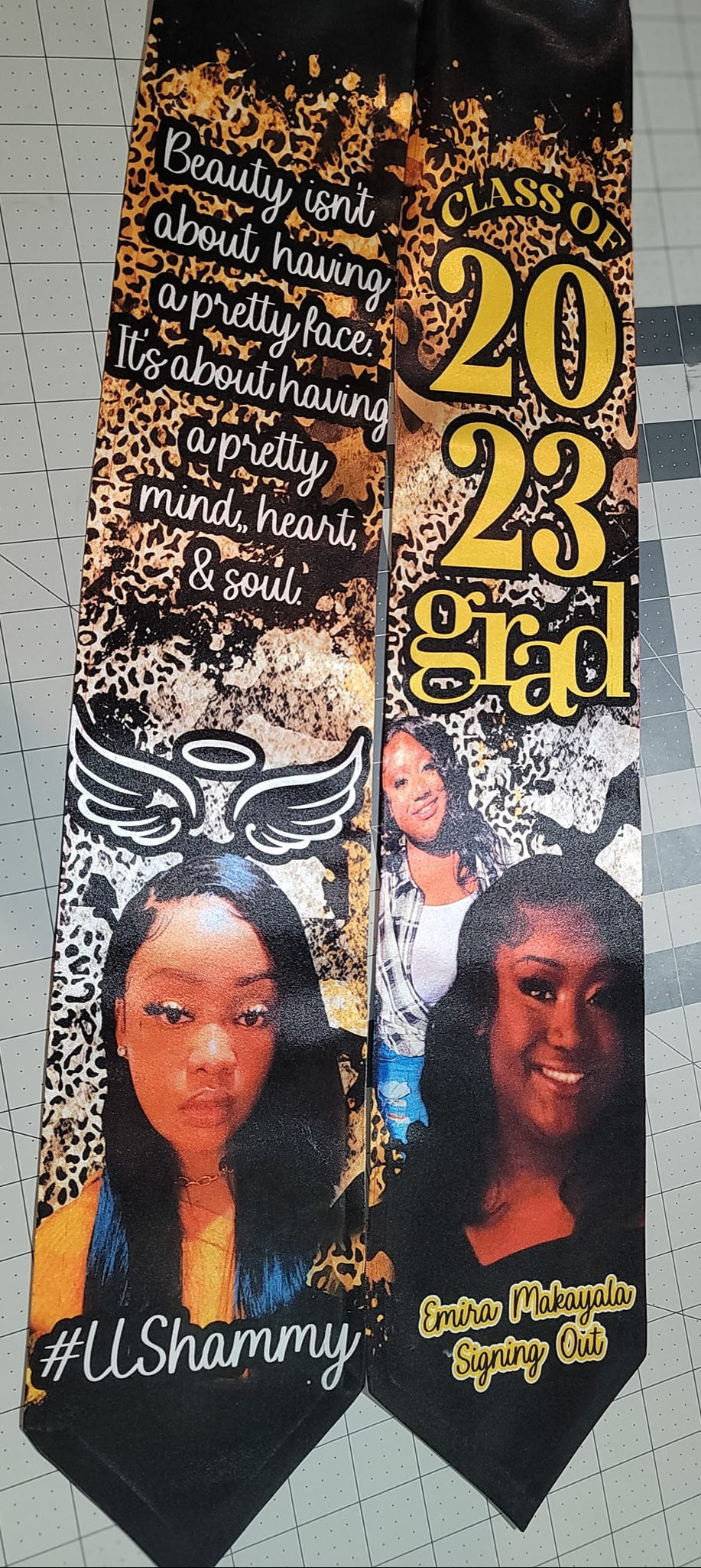 Sublimation Graduation Stole