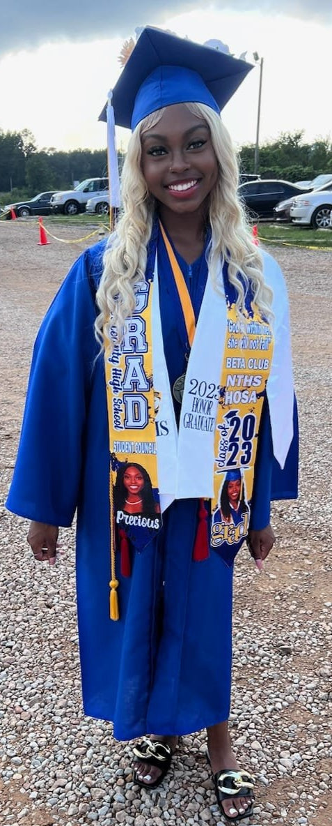 Sublimation Graduation Stole