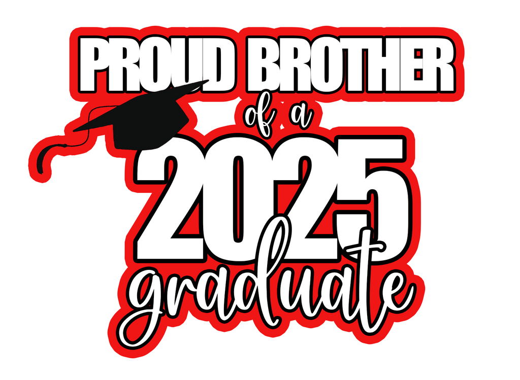 Proud Family Class of 2025 Sublimation Graduation Shirt