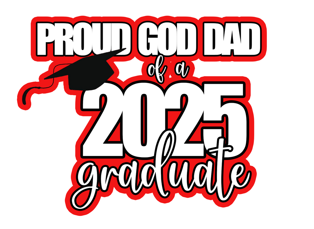 Proud Family Class of 2025 Sublimation Graduation Shirt