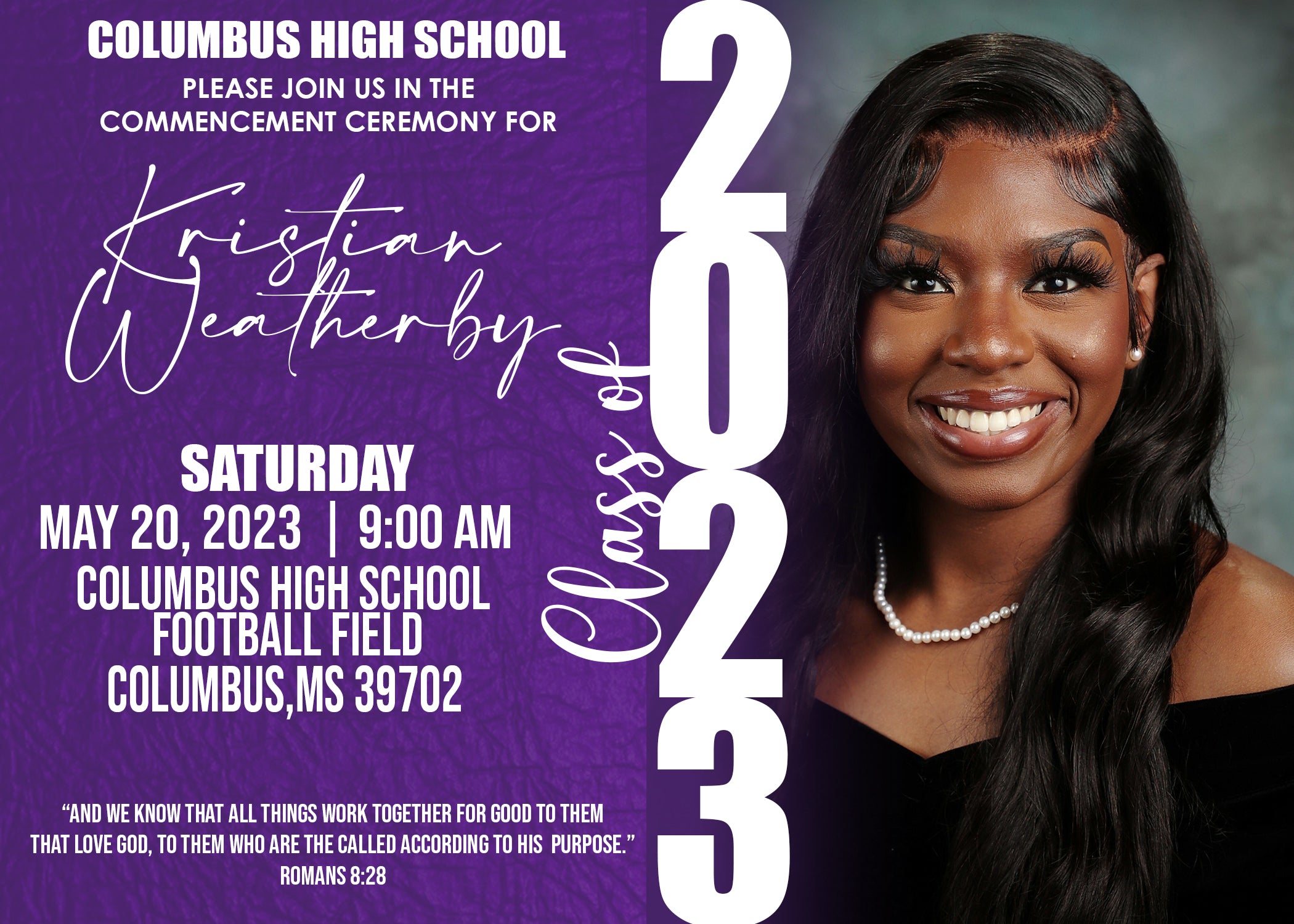 Custom Graduation Invitation